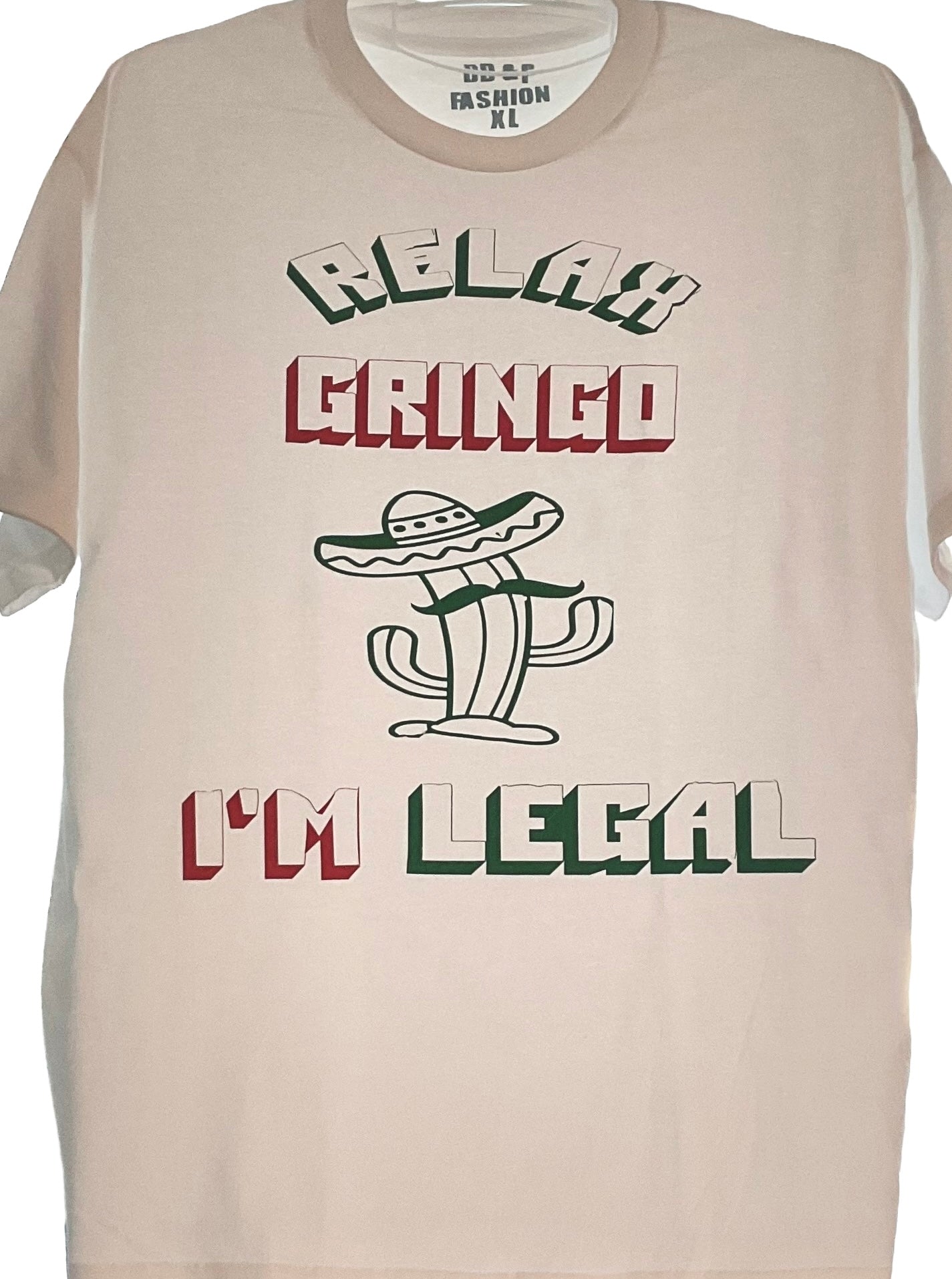 Relax Gringo Custom Cotton Shirt - White Large