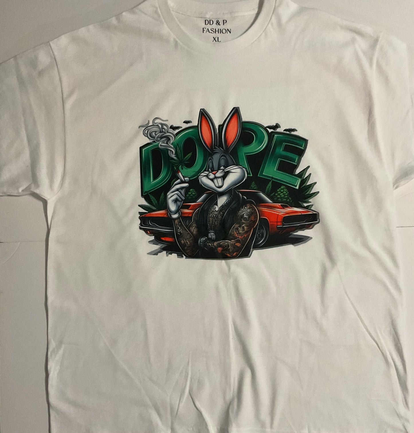 Bugs Bunny Unisex Graphic Tee – White Short Sleeve