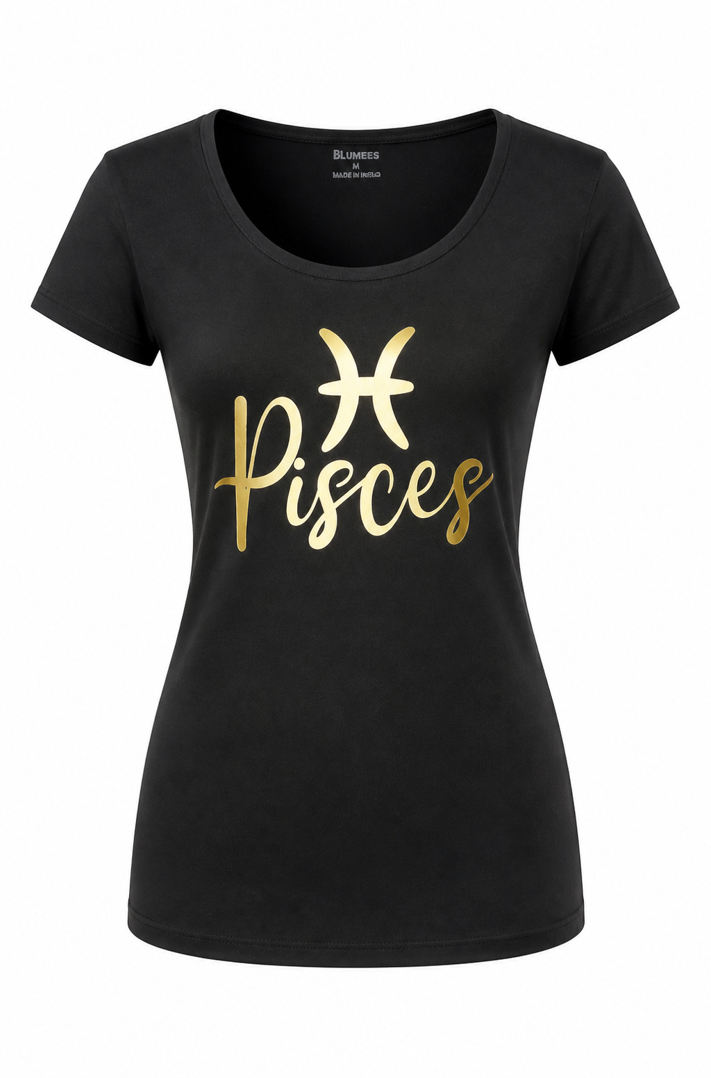 Pisces Women's Tee – Black