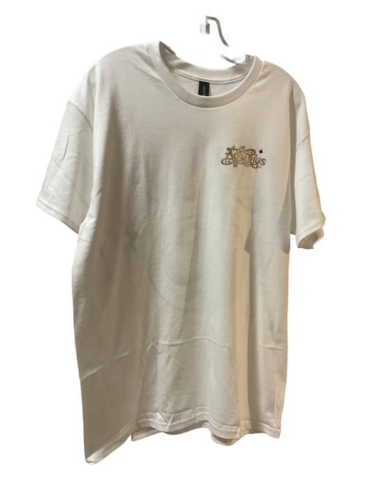 White Aquarius Zodiac Short Sleeve Shirt - Astrology Sign Graphic Tee