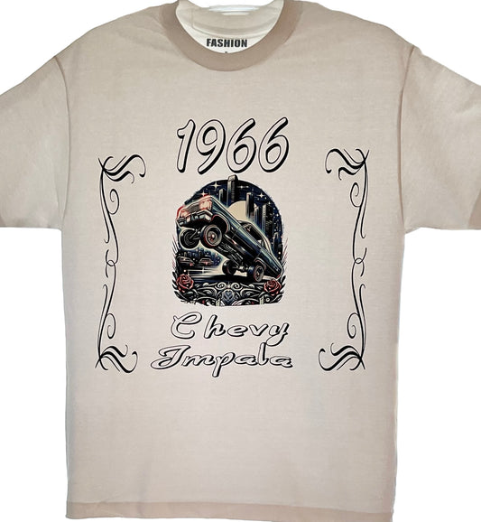Short sleeve 1966 chevy shirt