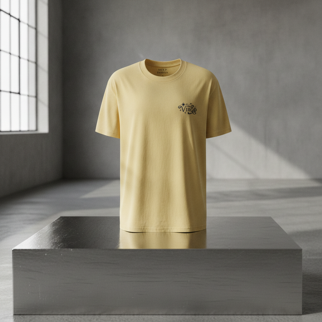 Virgo Short Sleeve Tee – Yellow