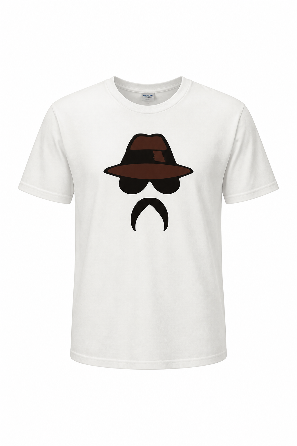 Brown Hat with Black Glasses