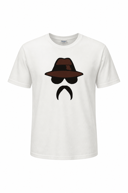 Brown Hat with Black Glasses