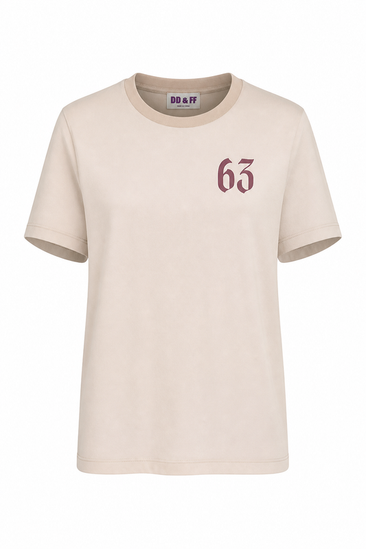 1963 Impala  Cotton Shirt - White Short Sleeve