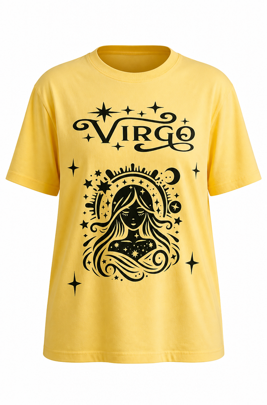 Virgo Short Sleeve Tee – Yellow